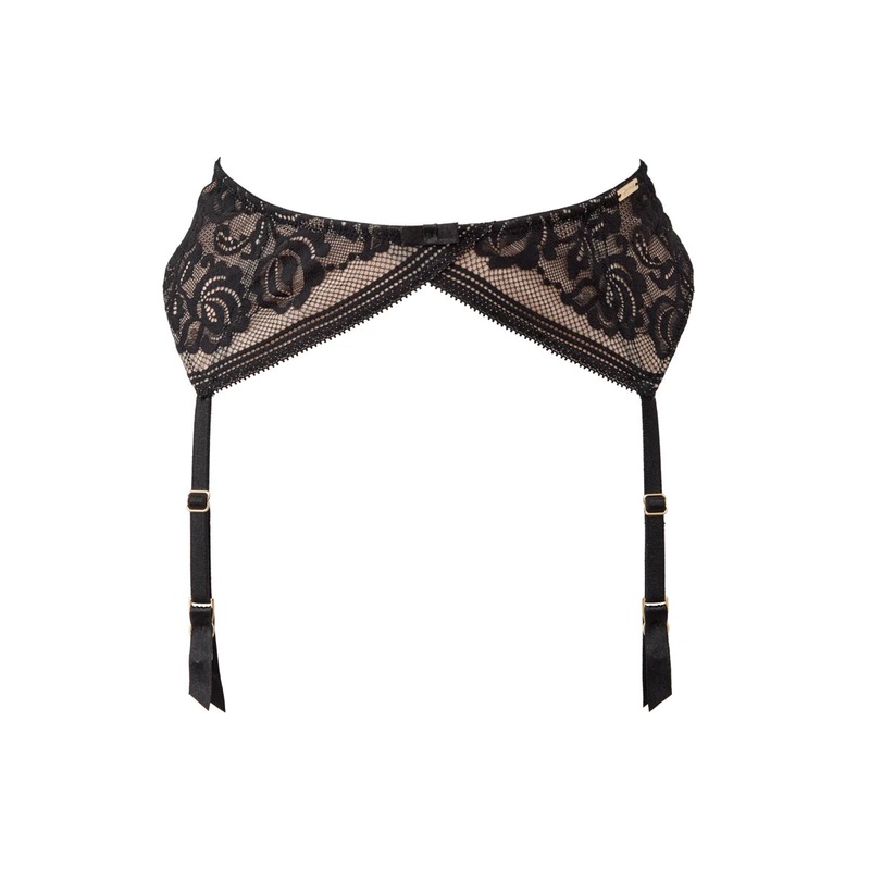 Gossard - Encore Suspender Belt Black/Beige