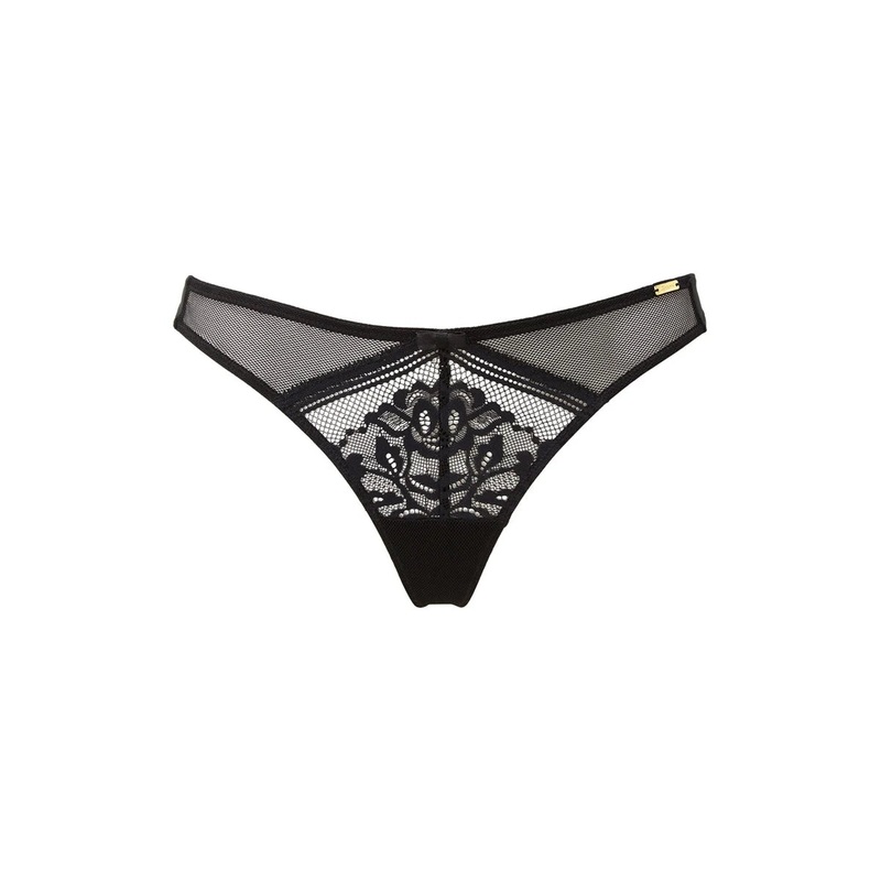 Gossard - Encore Thong Black/Beige