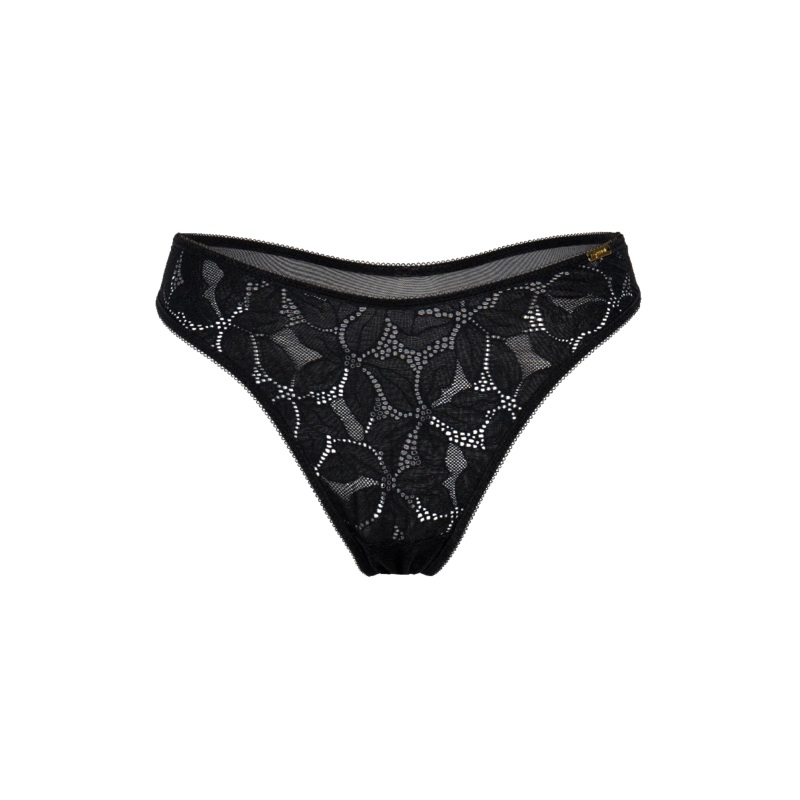 Gossard - Glossies Lotus Thong Black