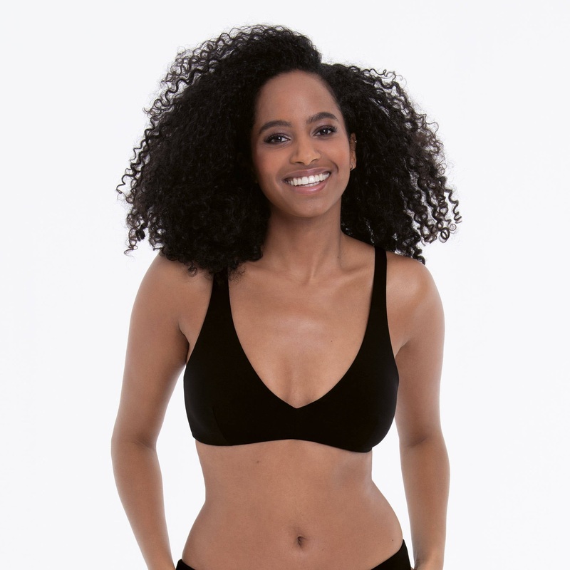 Rosa Faia Swimwear - Pure Bikini Top Black