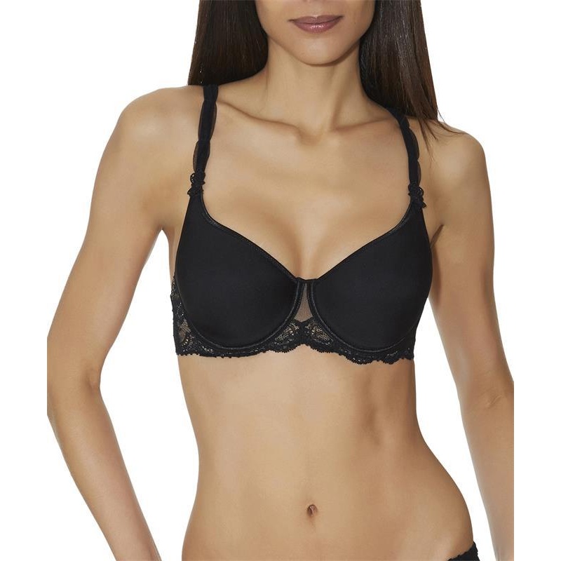 Aubade - A L'amour Spacer T-Shirt Bra - Black