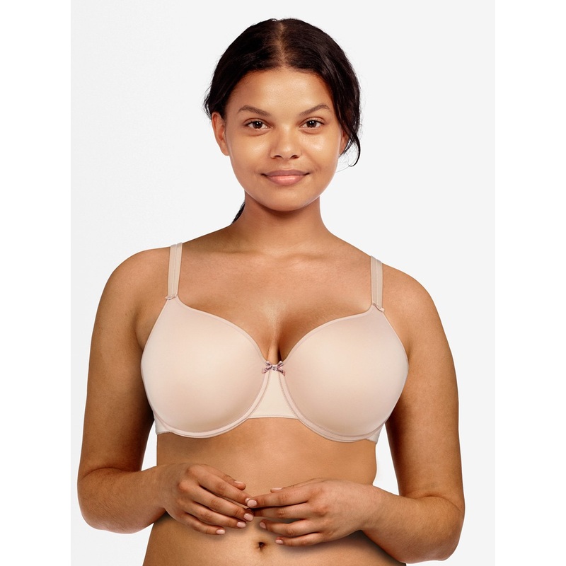 Chantelle - Basic Invisible Memory Foam T-Shirt Bra Dusky Pink