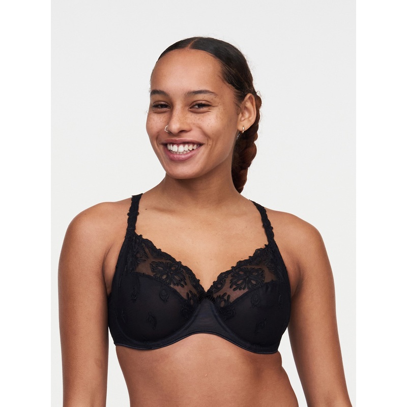 Chantelle - Champs Elysees 3-Part Bra Black