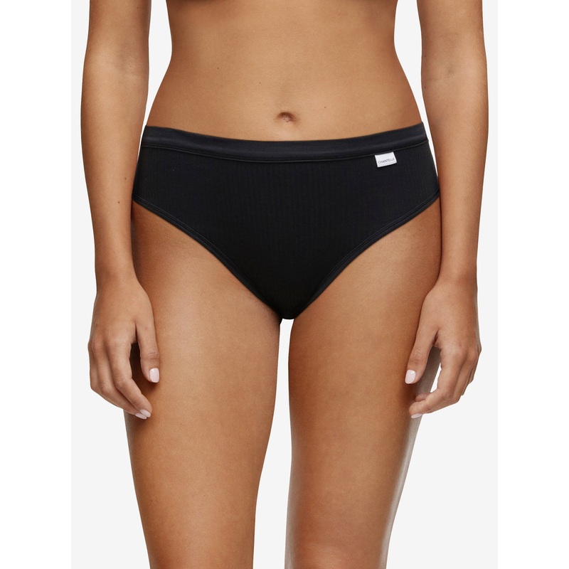 Chantelle - Cotton Comfort Hi Cut Black