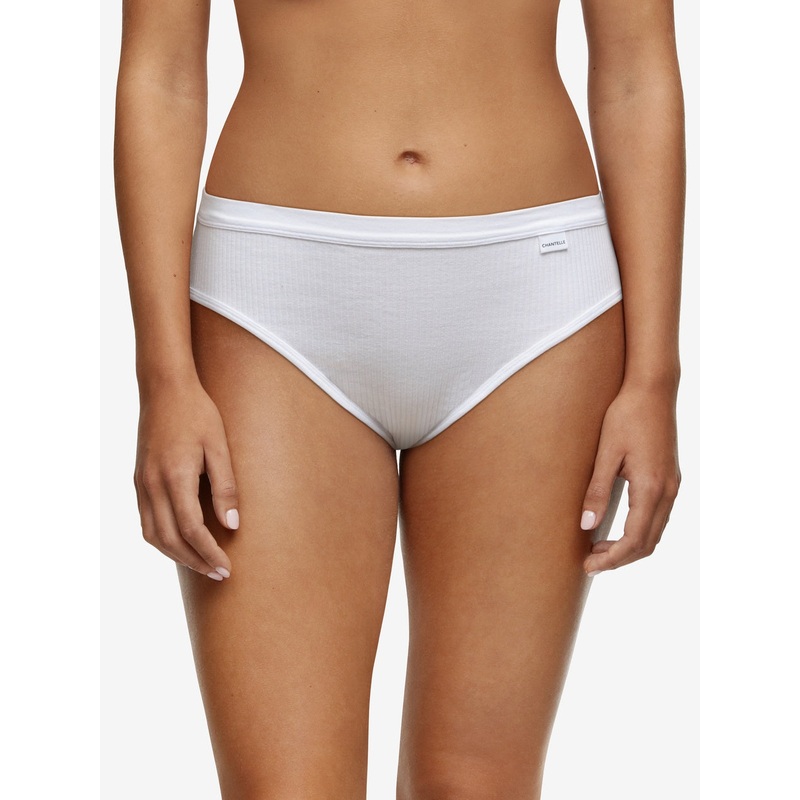 Chantelle - Cotton Comfort Hi Cut White