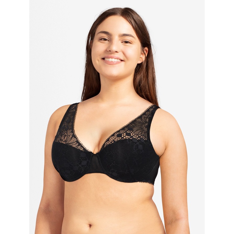 Chantelle - Day To Night Plunge Spacer Bra Black