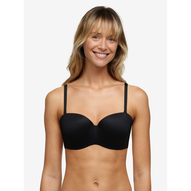 Chantelle Easyfeel - Norah Bandeau Tshirt Bra Black