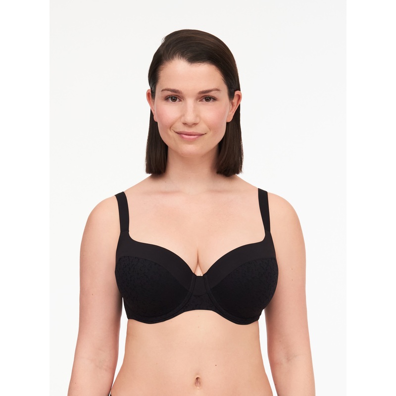 Chantelle Easyfeel - Norah Underwired Covering Bra Black