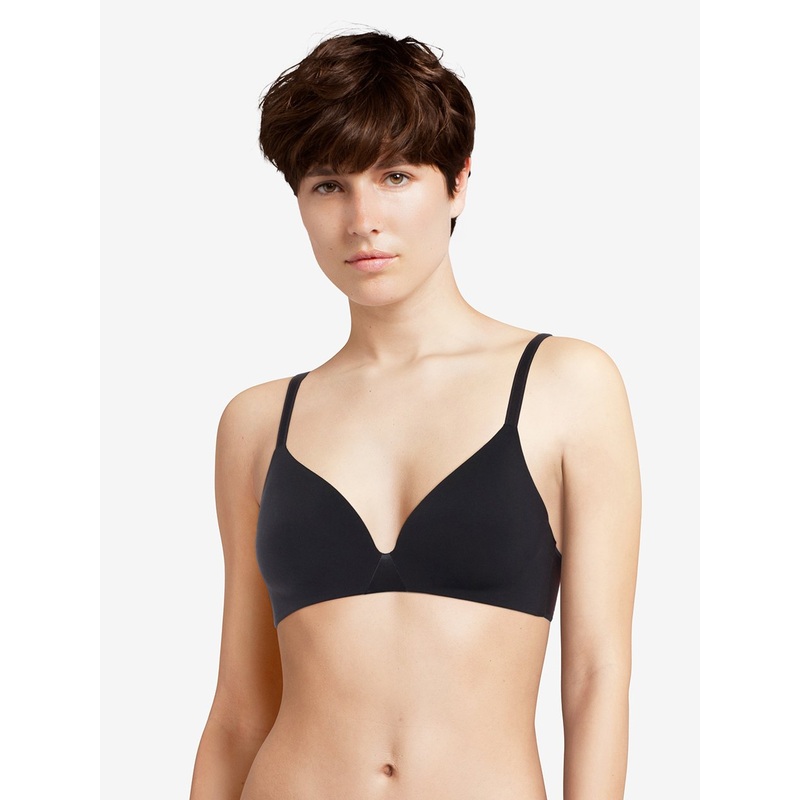 Chantelle - Essentiall Wirefree Triangle T-Shirt Bra Black