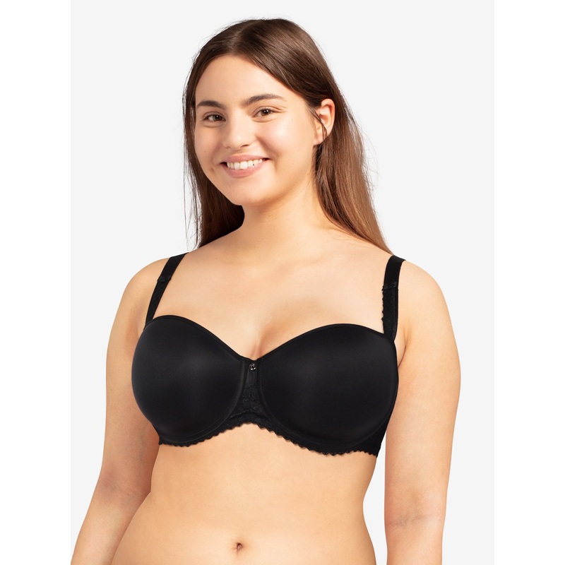 Chantelle - Every Curve Half-Cup Memory Bra Black