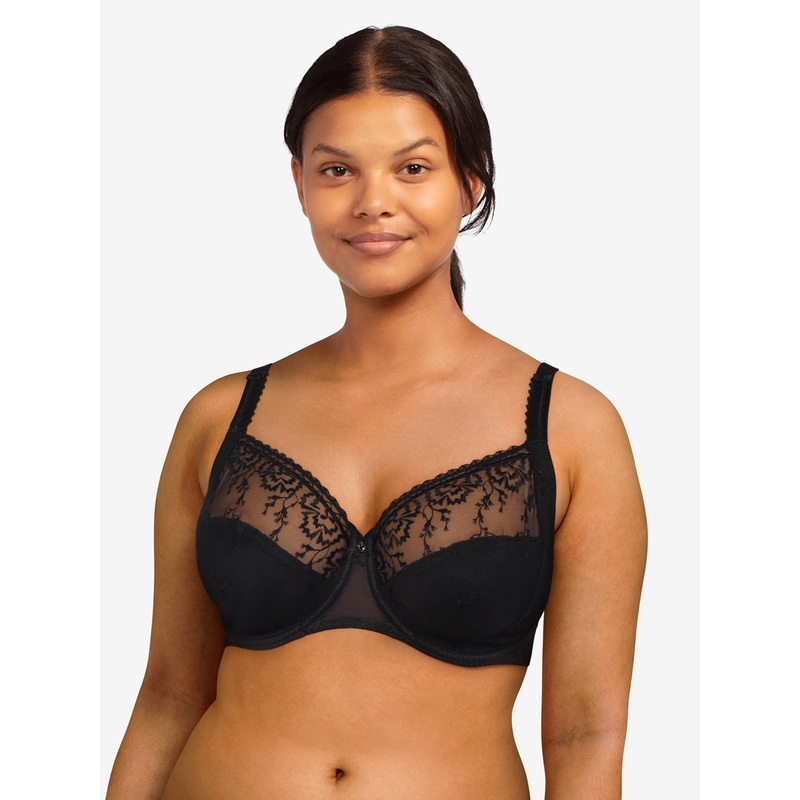 Chantelle - Every Curve Very Covering Underwired Bra Black