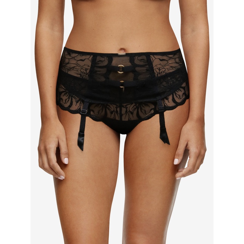 Chantelle - Fleurs Waist Cincher Black