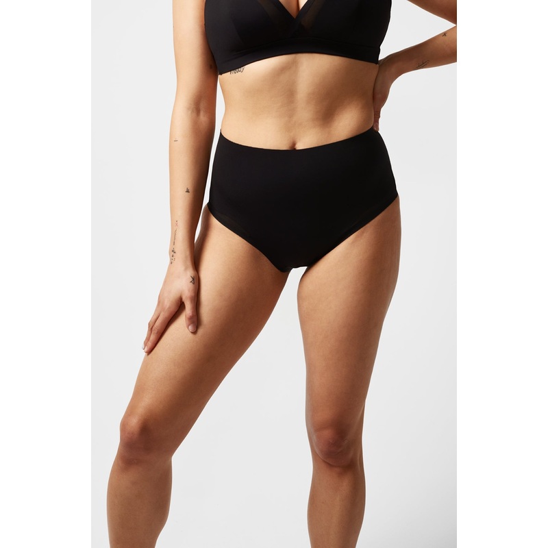 Chantelle - Pure Light High-Waisted Support Full Brief Black