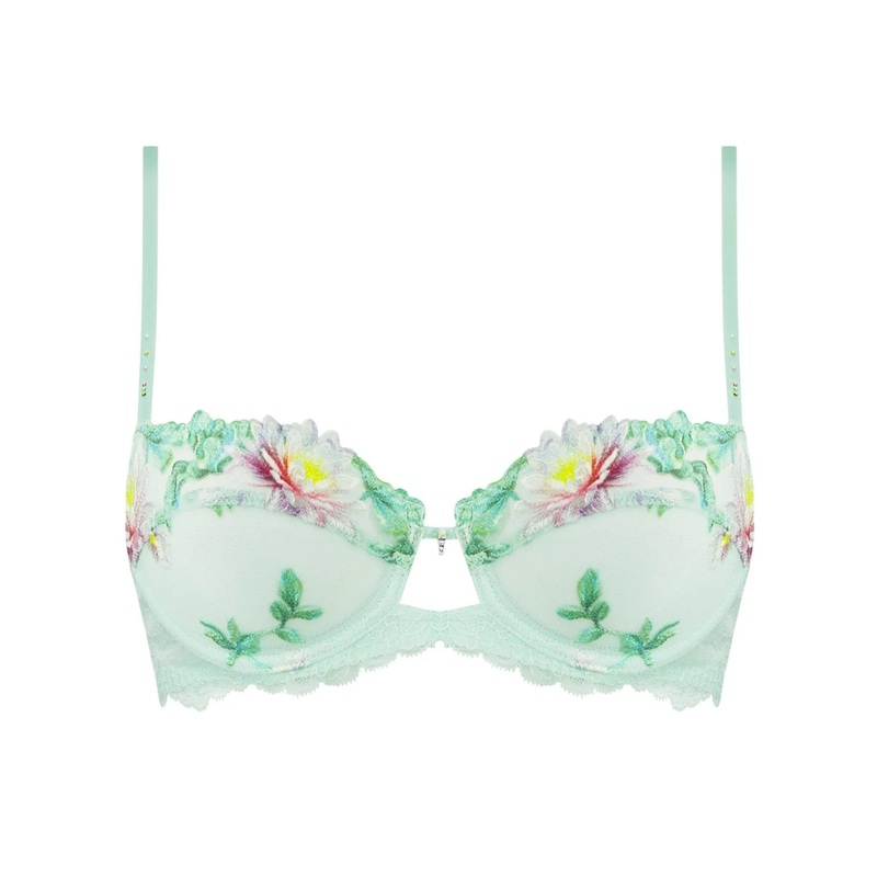 Lise Charmel - Amour Nymphea Half Cup Bra Jade Aqua
