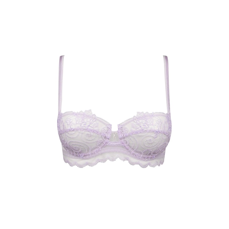 Lise Charmel - Crystal Poesie Half Cup Bra Parme Crystal