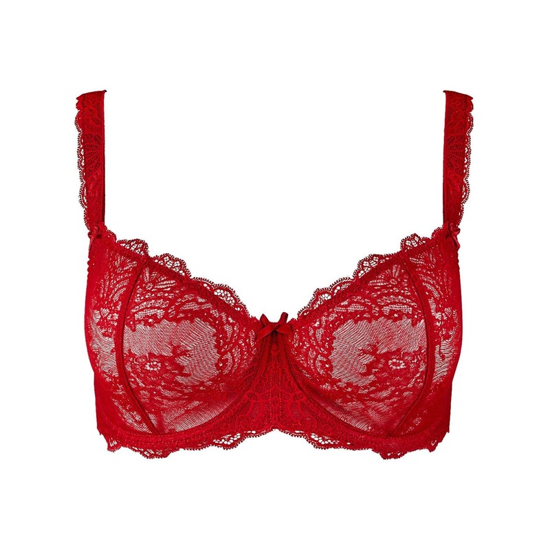 Aubade - Danse Des Sens Comfort Half-Cup Bra Irresistible Red