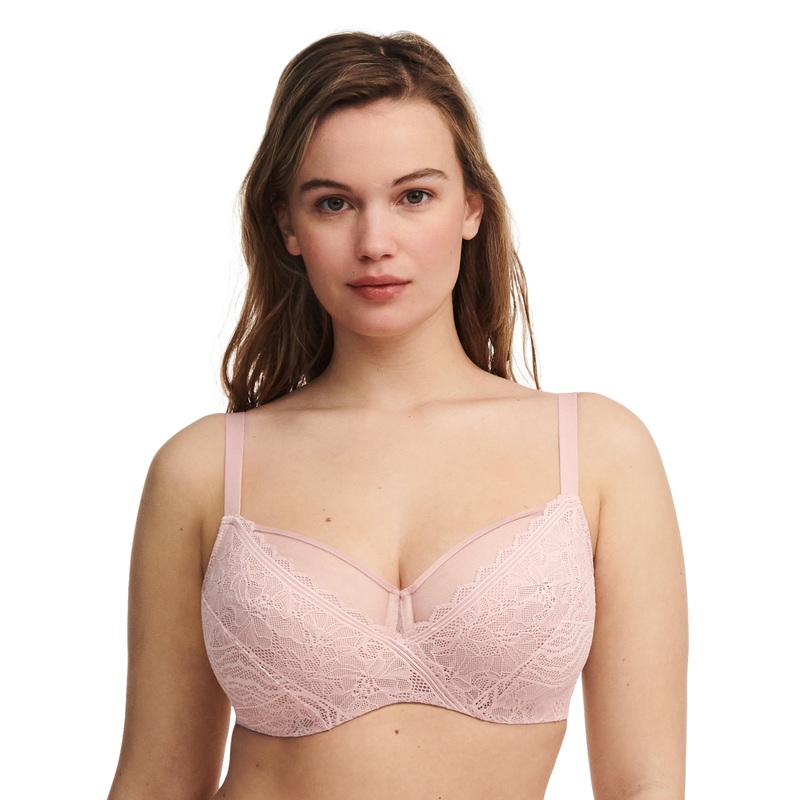 Chantelle Easyfeel - Floral Touch Very Covering Underwired Bra English Rose