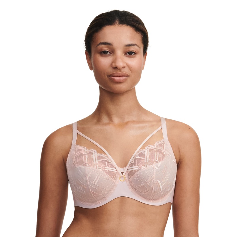 Chantelle - Graphic Support Very Covering Underwired Taffeta Pink