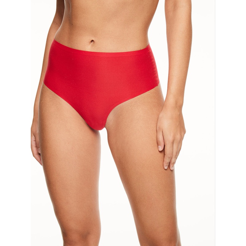 Chantelle - Softstretch High Waist Thong Poppy Red
