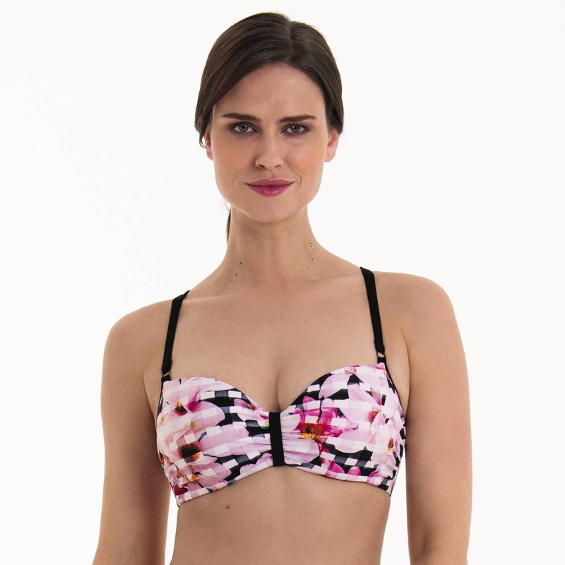 Anita Swimwear - Style Mavi Top Bikini Top Black-White