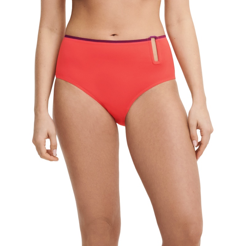 Chantelle Swimwear - Authentic Full Bikini Brief Rouge / Orange