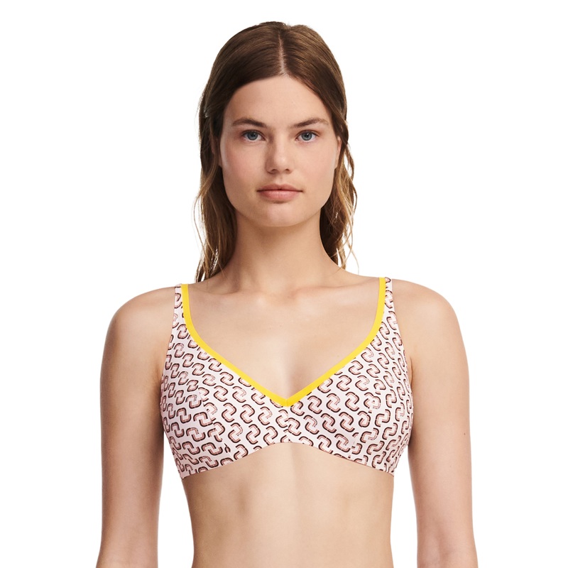 Chantelle Swimwear - Authentic Plunge Underwired Bikini Monogram