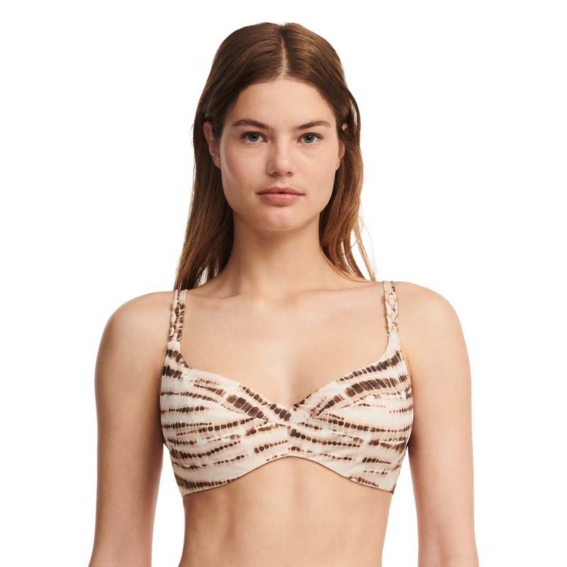 Chantelle Swimwear - Emblem Covering Underwired Bra Python