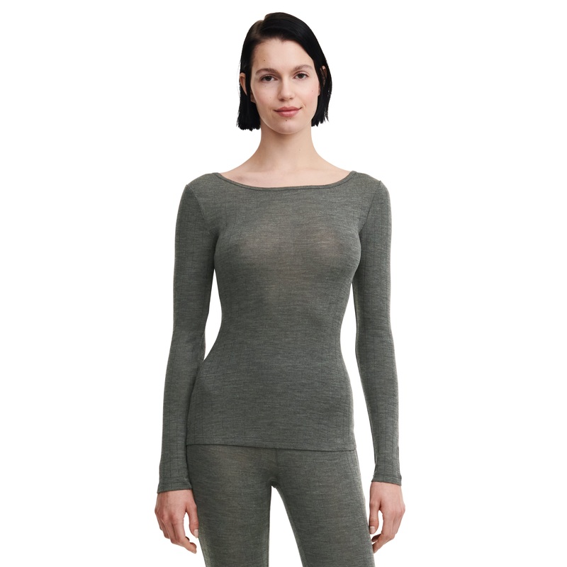Chantelle - Thermo Comfort T-Shirt Long Sleeves Slate Grey