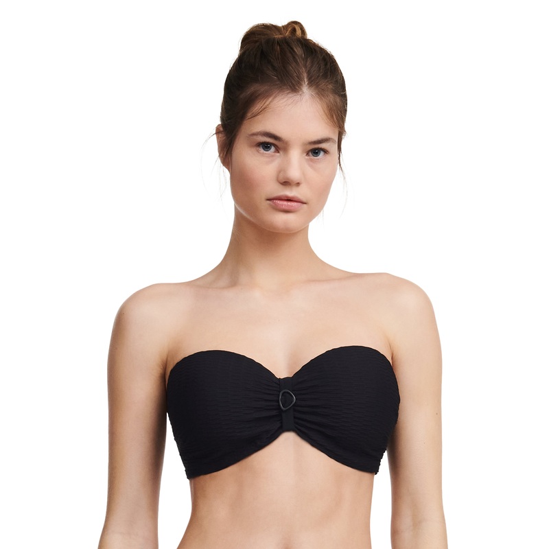 Femilet Swimwear - Bonaire Bandeau T-Shirt Bra Black