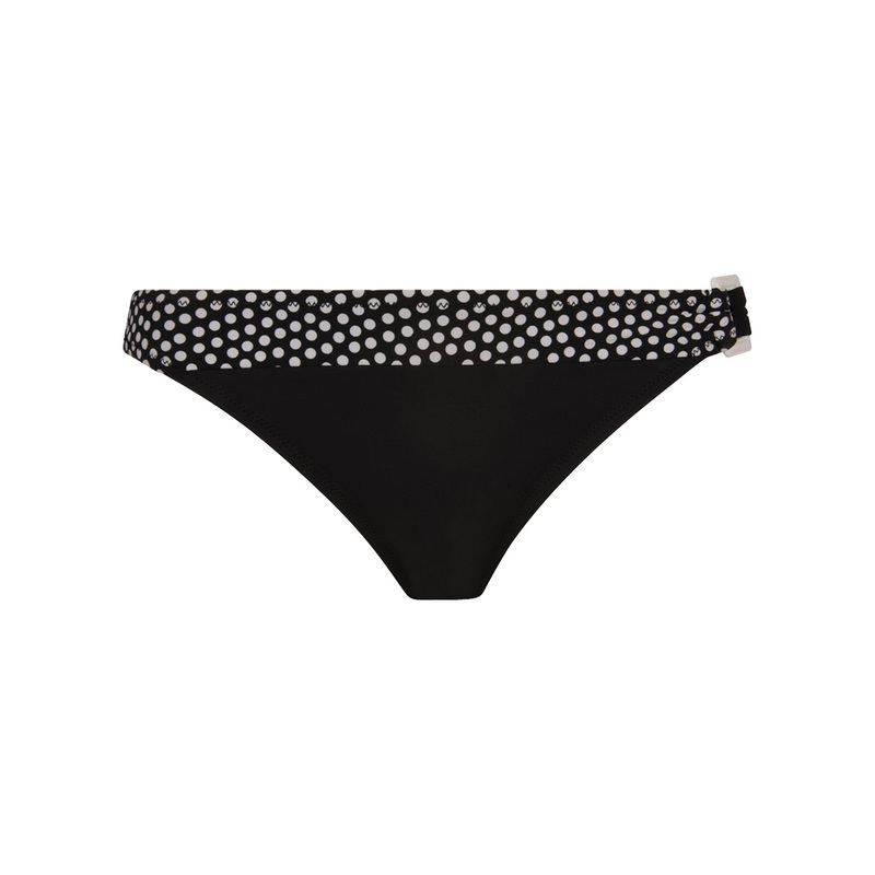 Antigel Swimwear By Lise Charmel - La Muse Dolce Vita Seduction Bikini Bottom Poise Noir