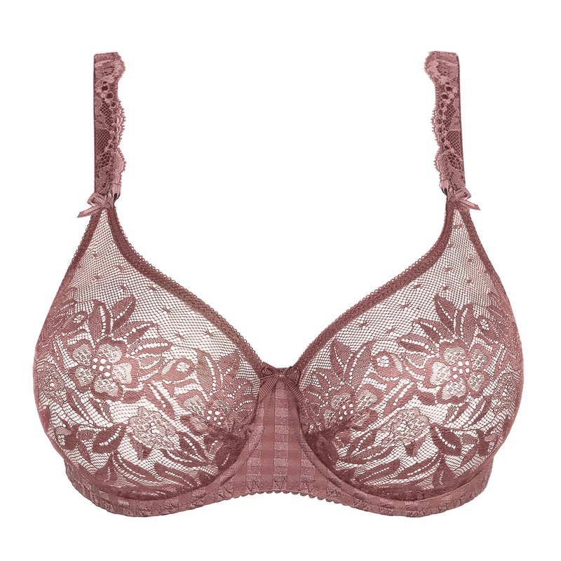 Primadonna - Madison Non Padded Full Cup Seamless Satin Taupe