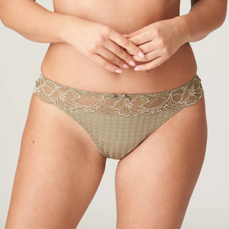 Primadonna - Madison Thong Golden Olive