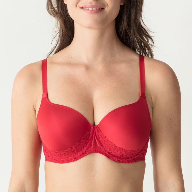 Primadonna Twist - I Do Padded Bra Heartshape Scarlet