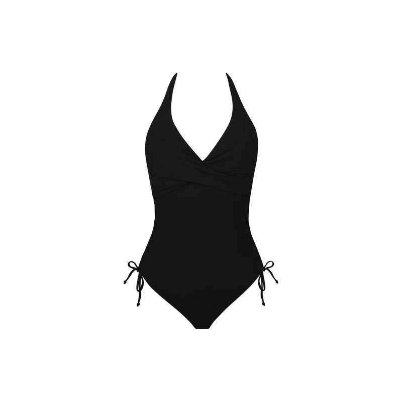 Antigel Swimwear By Lise Charmel - La Chiquissima Plunging Back Swimsuit Noir