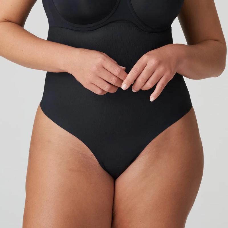 Primadonna - Figuras Smoothing Thong Charcoal