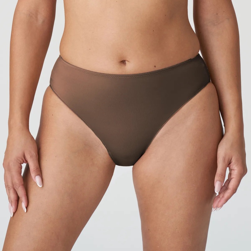 Primadonna - Satin Full Briefs Ebony
