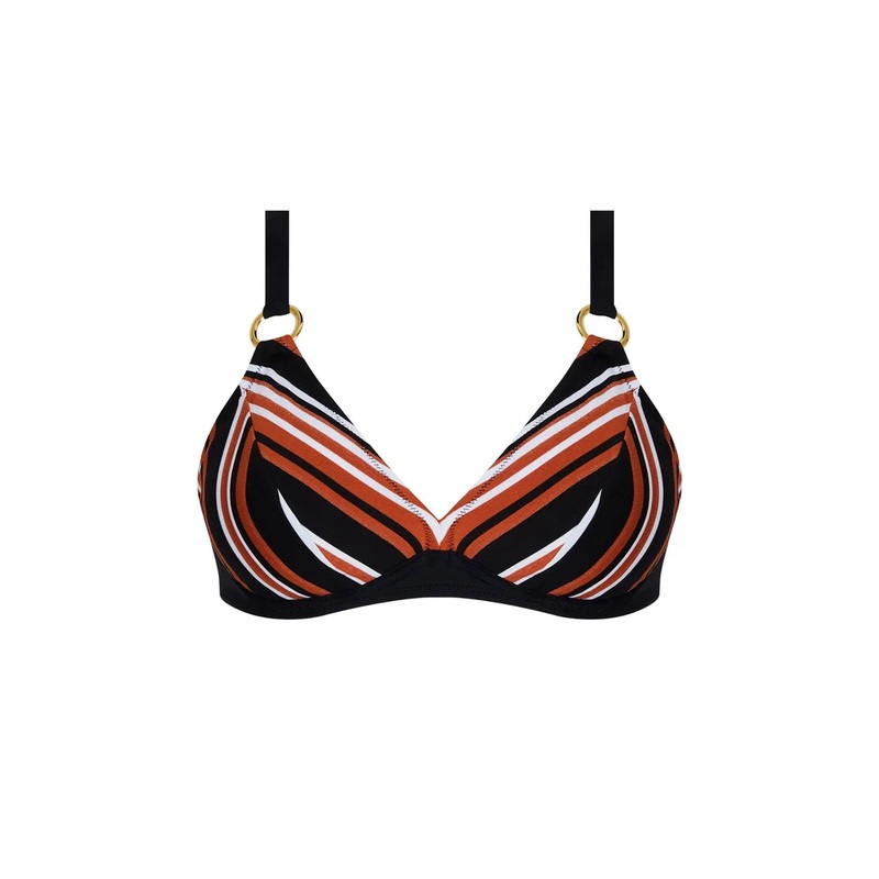 Antigel Swimwear by Lise Charmel - L Antigel Globe Halter Underwired Bikini Top Auburn Ray