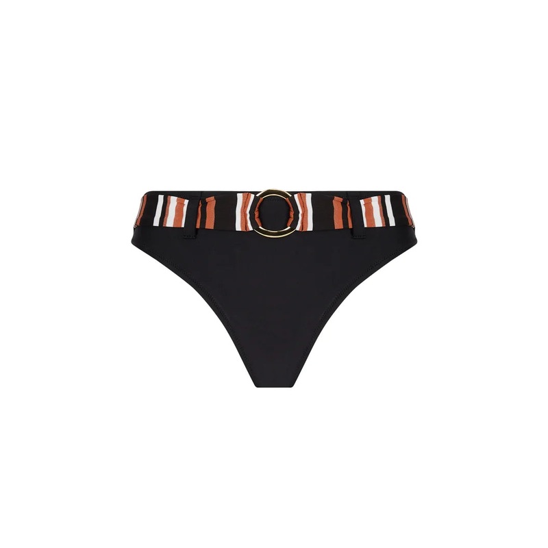 Antigel Swimwear by Lise Charmel - L Antigel Globe High Waist Bikini Brief Auburn Ray