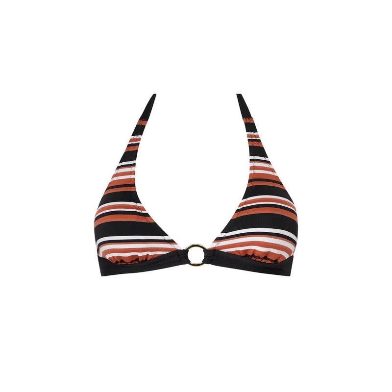 Antigel Swimwear by Lise Charmel - L Antigel Globe Triangle Soft Pad With Ties Auburn Ray