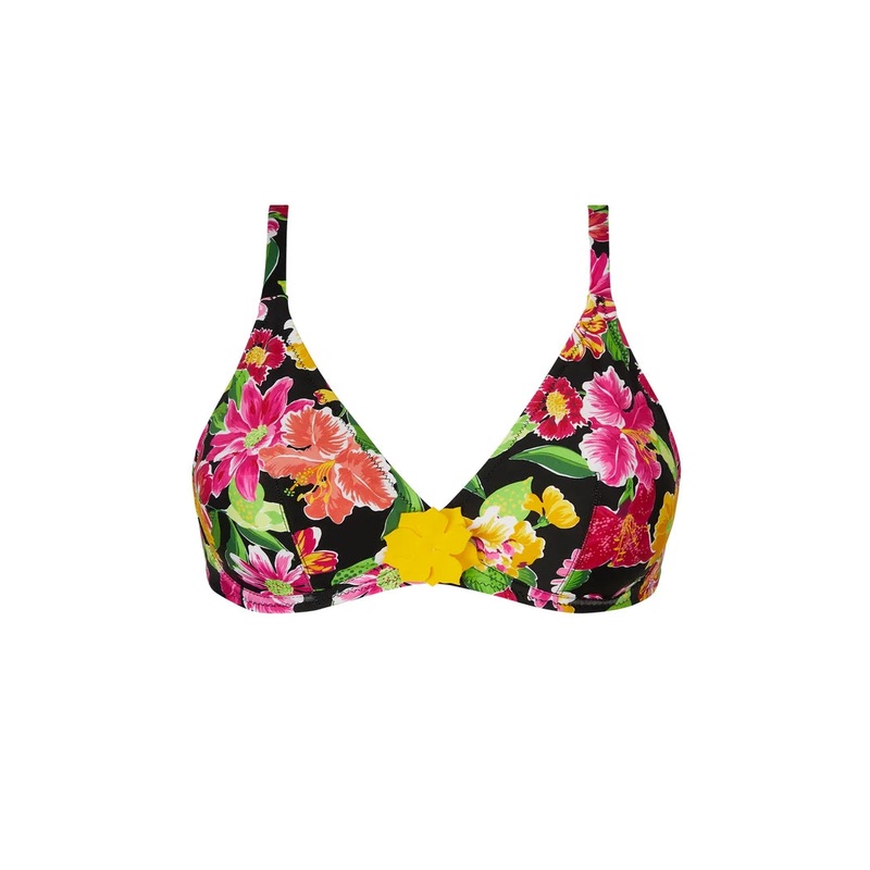 Antigel Swimwear by Lise Charmel - La Feminissima Halter Underwired Bikini Top Rose Amethyste