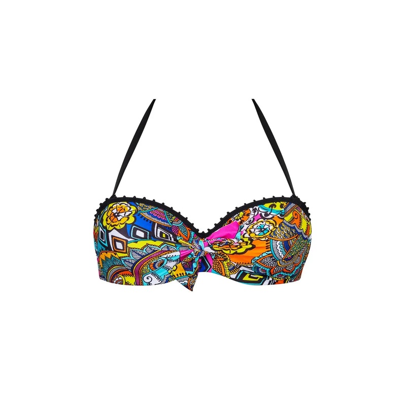 Antigel Swimwear by Lise Charmel - La Nomade Strapless Bandeau Bikini Eclat Nomade