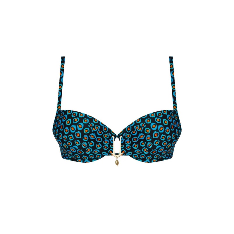 Antigel Swimwear by Lise Charmel - La Vagabonde Padded Bikini Top Pois Soleil