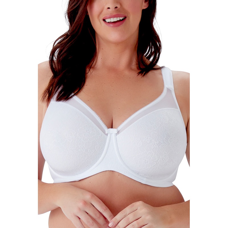 Berlei - Beauty Lace Underwired Smoothing Bra White
