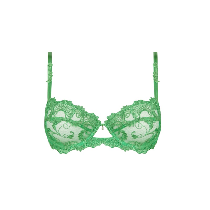 Lise Charmel - Dressing Floral Half Cup Bra Dressing Emeraude