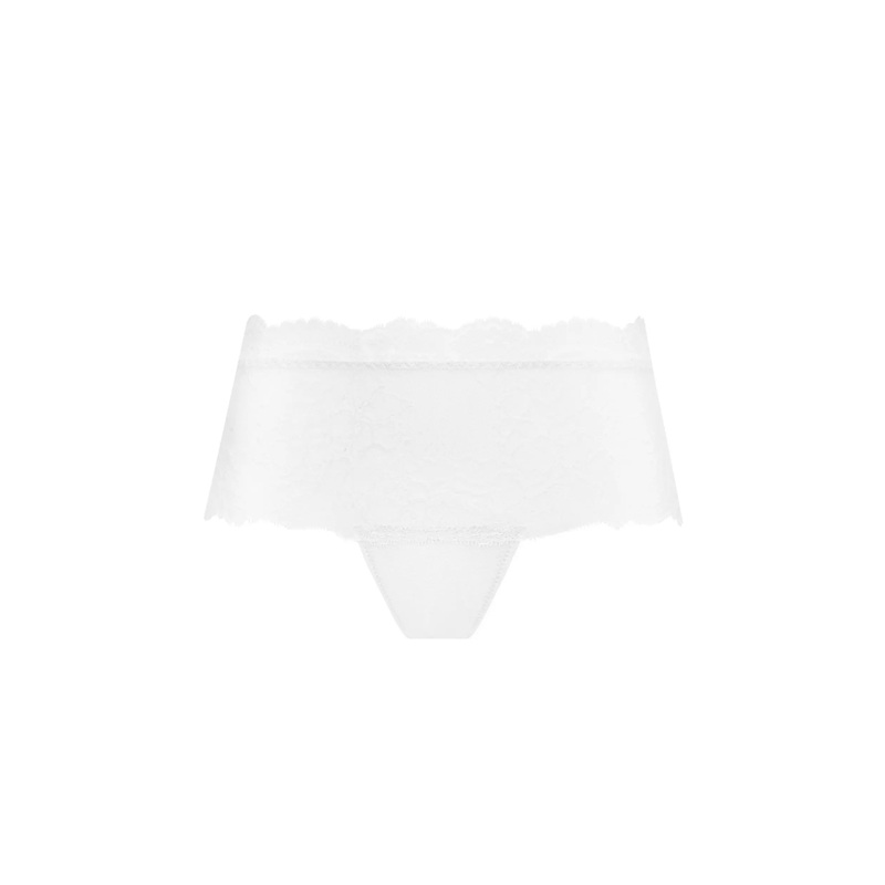 Lise Charmel - Sublime En Dentelle Boyshort Blanc