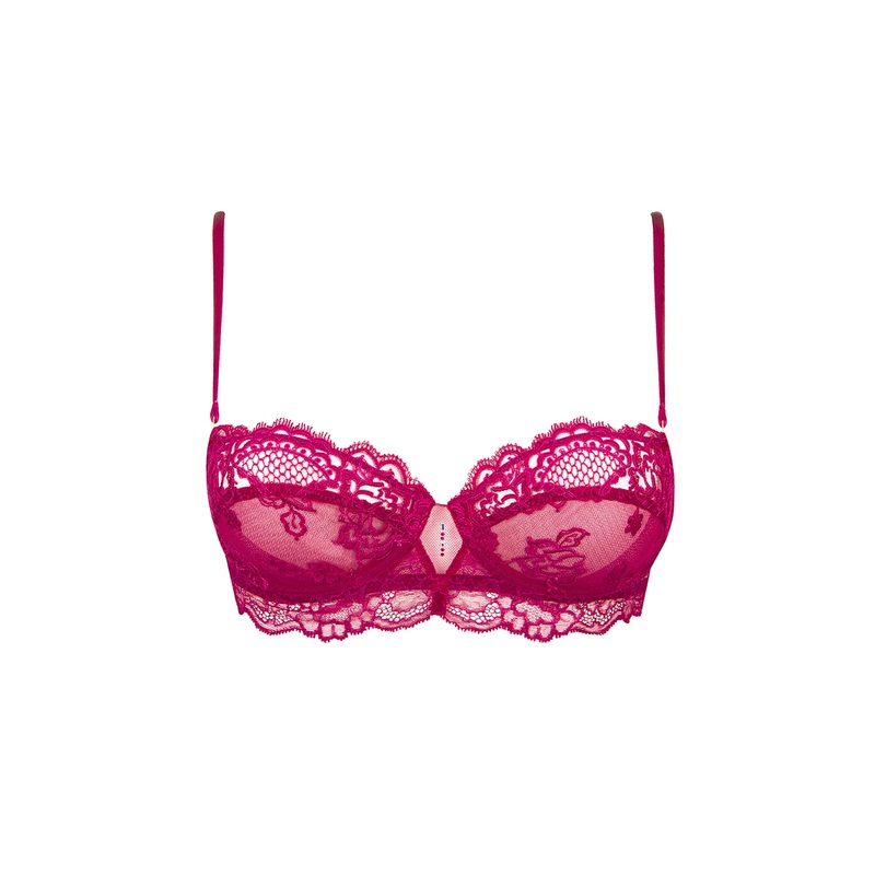 Lise Charmel - Sublime En Dentelle Half Cup Bra Fuchsia