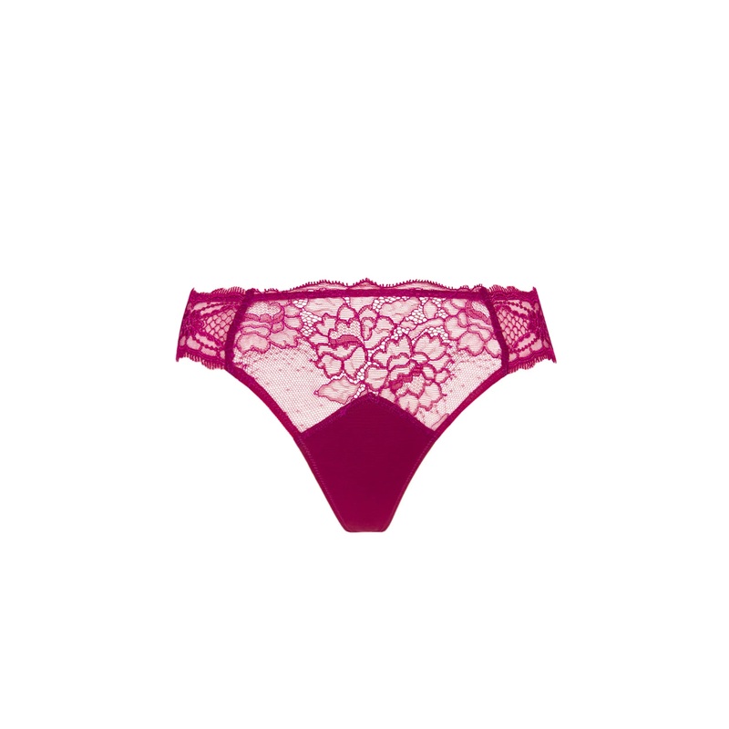 Lise Charmel - Sublime En Dentelle Thong Fuchsia