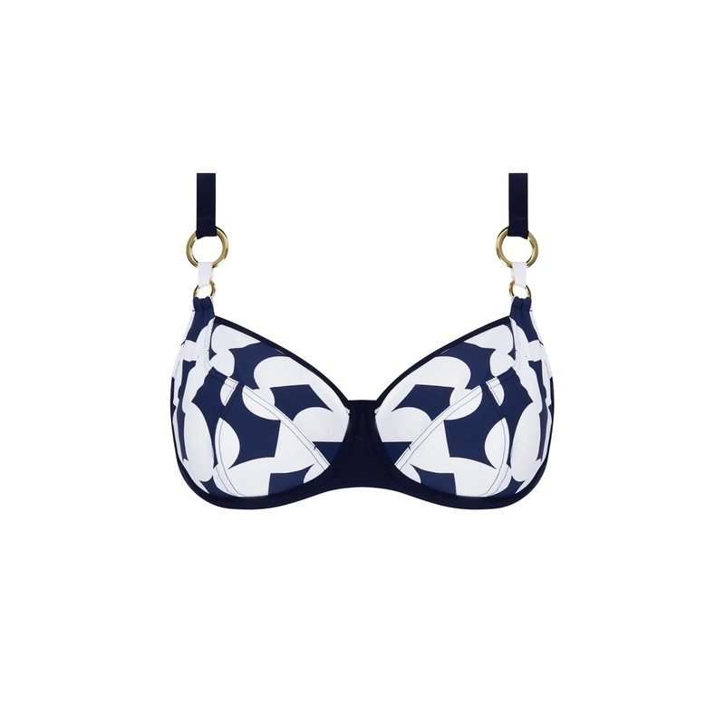 Lise Charmel Swimwear - Croisiere Forever Balconet Bikini Top Navy Croisiere