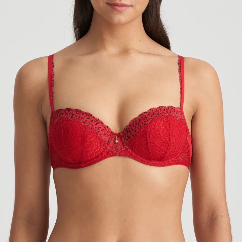 Marie Jo - Coely Padded Balcony Bra Strawberry Kiss