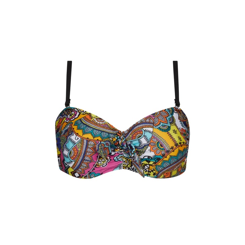 Antigel Swimwear by Lise Charmel - La Nomade Fuller Cup Strapless Bikini Top Eclat Nomade